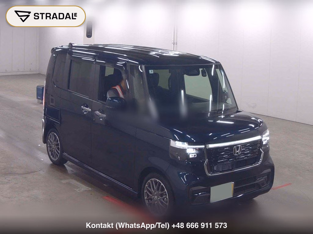 HONDA N-BOX CUSTOM TURBO 2025, aukcja z Japonii, zdjęcie 1