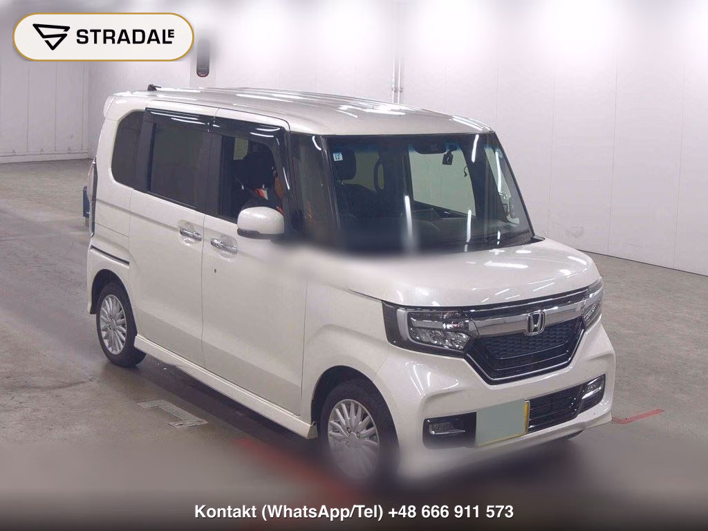 HONDA N-BOX CUSTOM 4WD G・EX HONDA SENSING 2017, aukcja z Japonii, zdjęcie 1