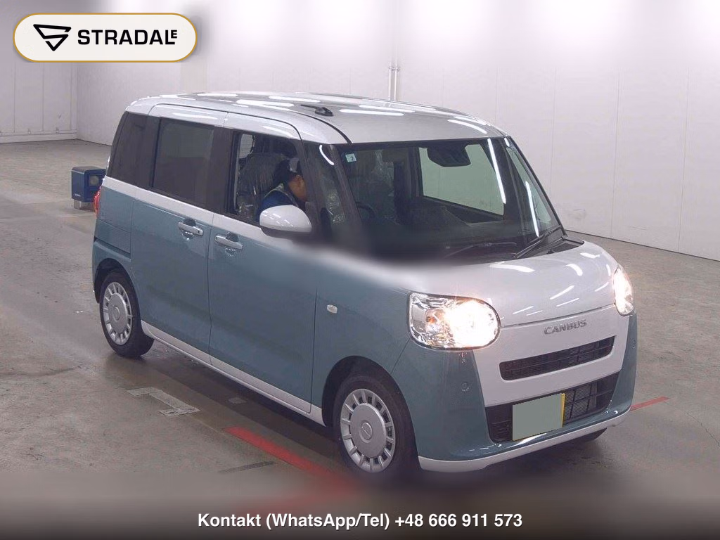 DAIHATSU MOVE CANBUS STRIPES X 2026, aukcja z Japonii, zdjęcie 1