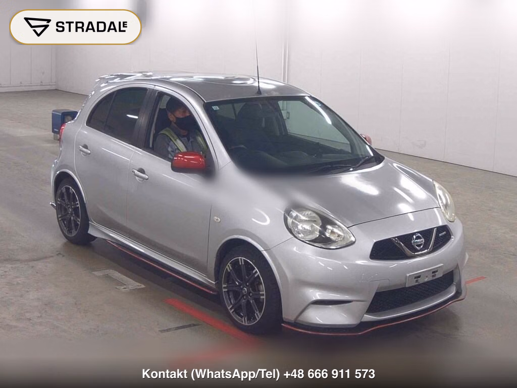 NISSAN MARCH 5D NISMO 2015, aukcja z Japonii, zdjęcie 1