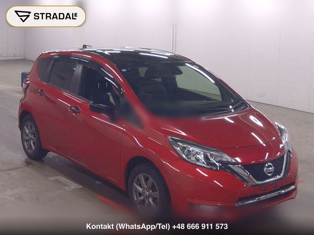 NISSAN NOTE MEDALIST BLACK ARROW 2020, aukcja z Japonii, zdjęcie 1