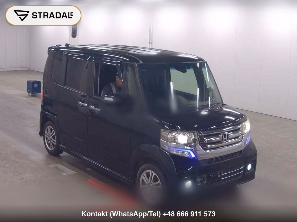 HONDA N-BOX CUSTOM G・L PACKAGE 2015, aukcja z Japonii, zdjęcie 1