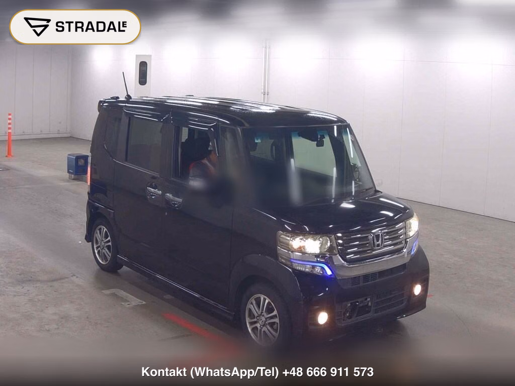 HONDA N-BOX CUSTOM SS PACKAGE 2014, aukcja z Japonii, zdjęcie 1