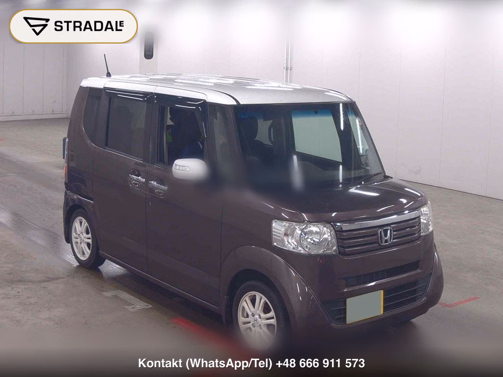 HONDA N-BOX 2TONE COLOR STYLE G・L PACKAGE 2014, aukcja z Japonii, zdjęcie 1