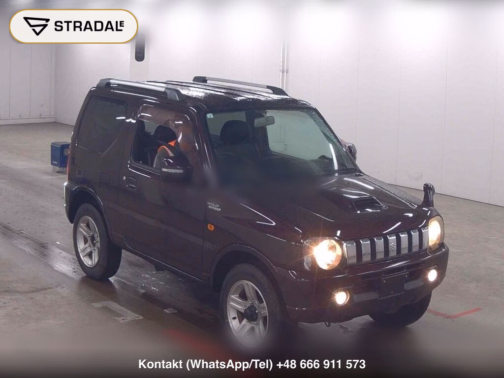 SUZUKI JIMNY 3D 4WD WILD WIND 2009, aukcja z Japonii, zdjęcie 1