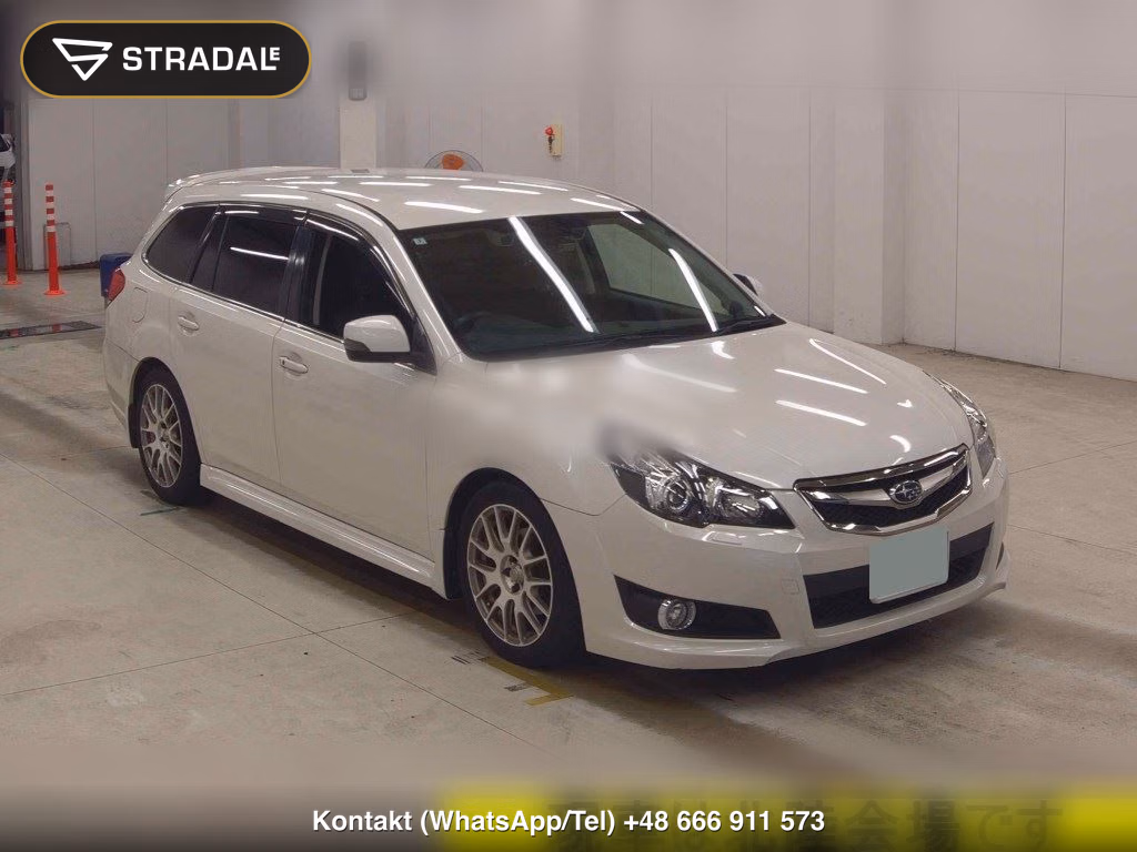 SUBARU LEGACY TOURING WAGON 4WD 2.5I EYESIGHT B-SPORT G PACKAGE 2012, aukcja z Japonii, zdjęcie 1