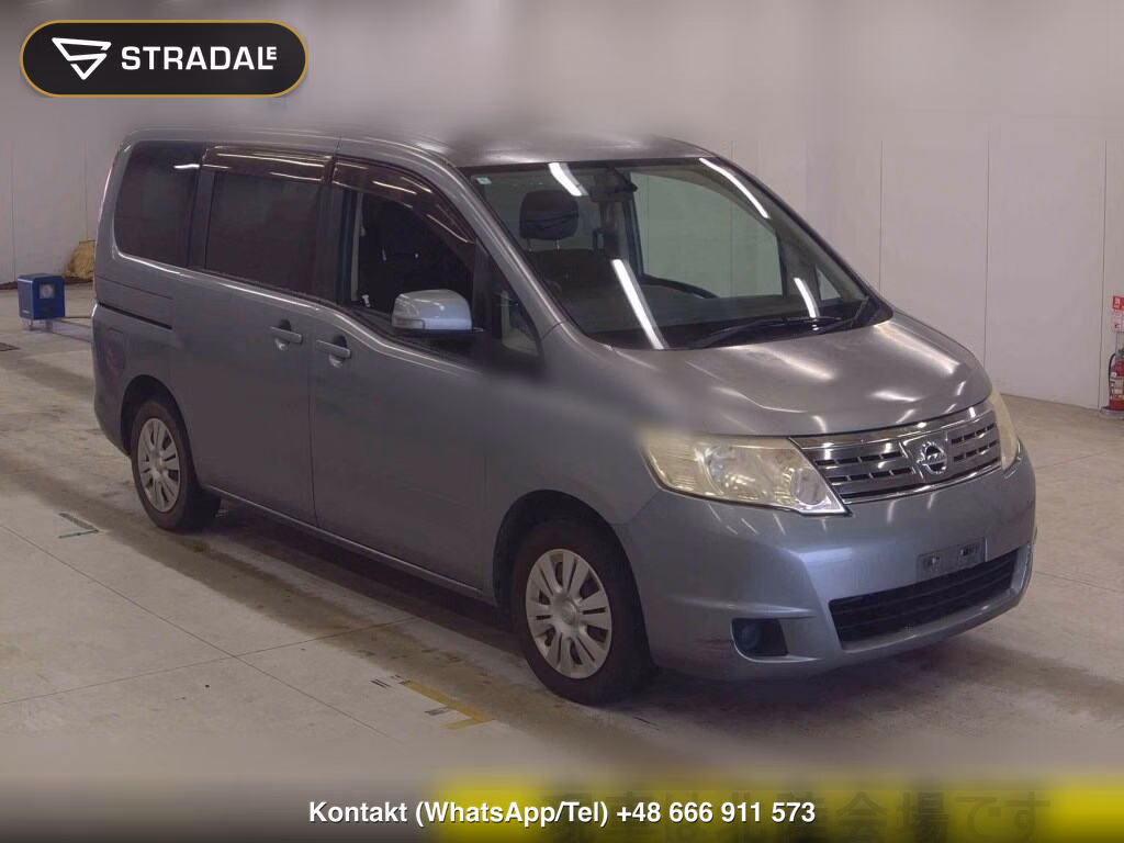 NISSAN SERENA 5D 20S 2008, aukcja z Japonii, zdjęcie 1