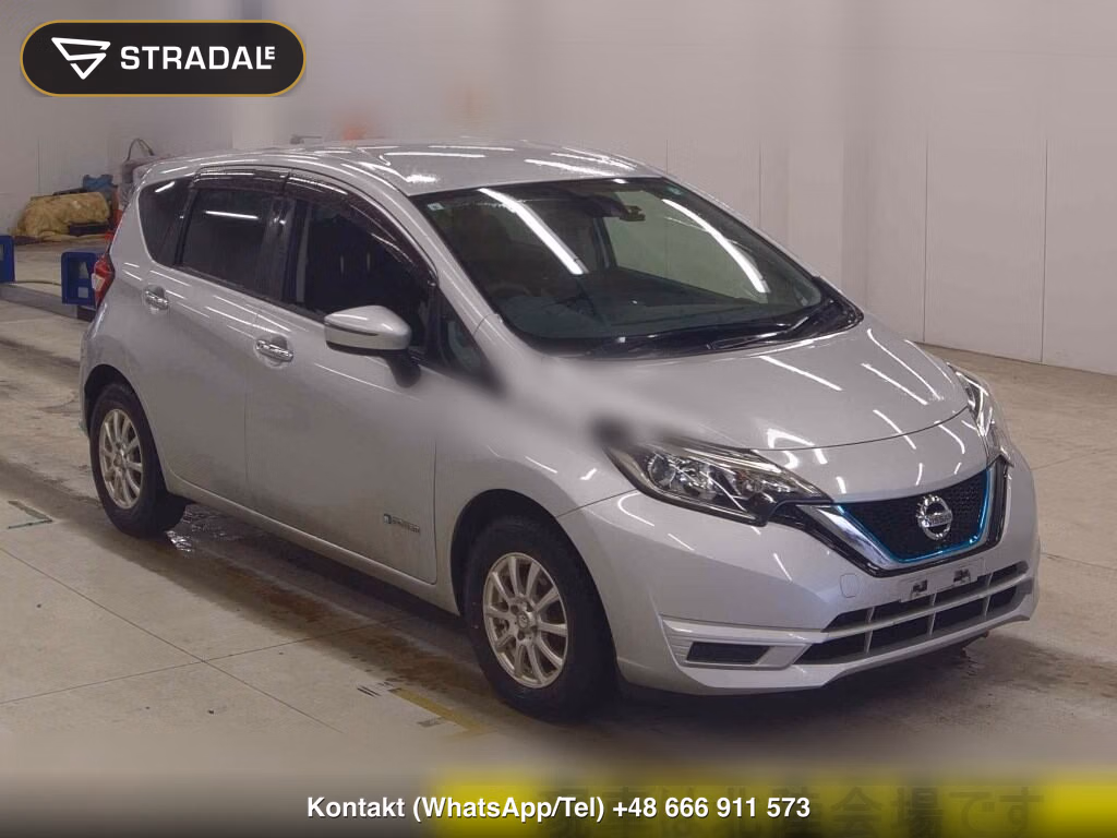 NISSAN NOTE E-POWER X 2017, aukcja z Japonii, zdjęcie 1