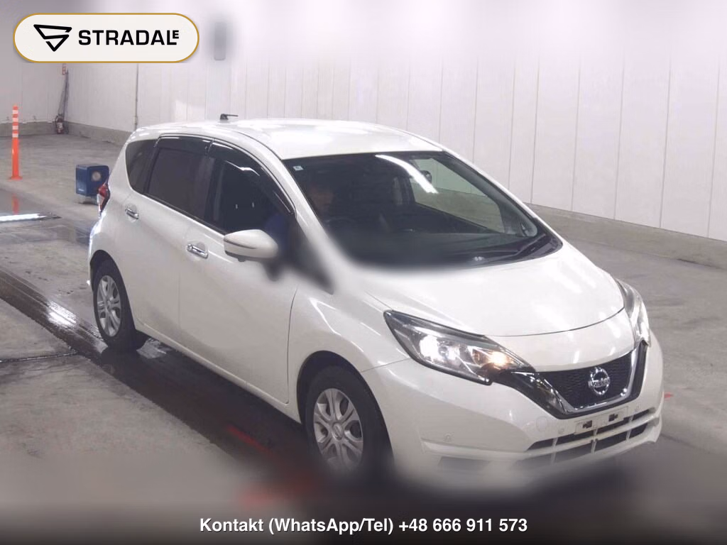 NISSAN NOTE X 2018, aukcja z Japonii, zdjęcie 1