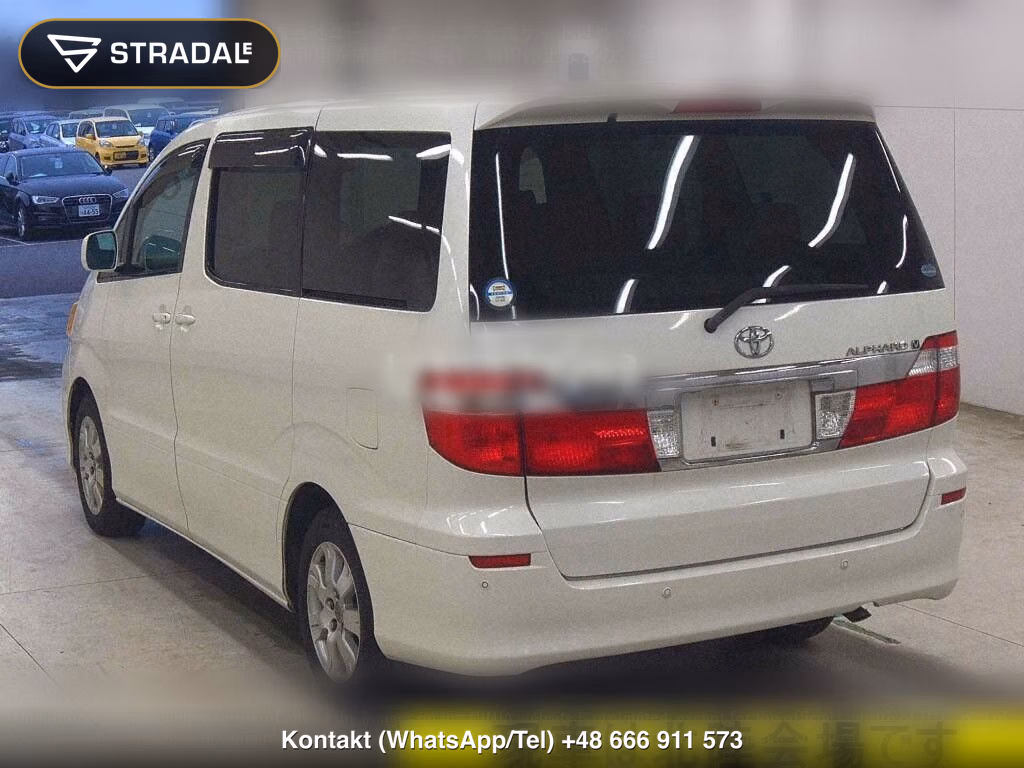 TOYOTA ALPHARD V 4WD MX TRESOR ALCANTARA VERSION, miniaturka 3