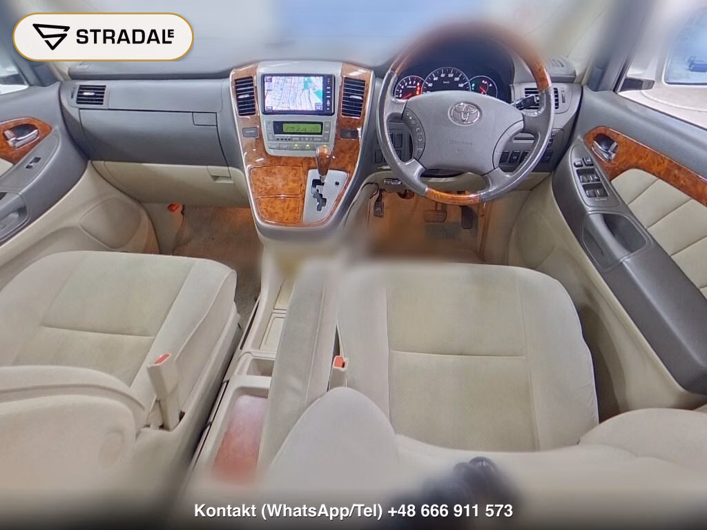 TOYOTA ALPHARD V 4WD MX TRESOR ALCANTARA VERSION, miniaturka 4