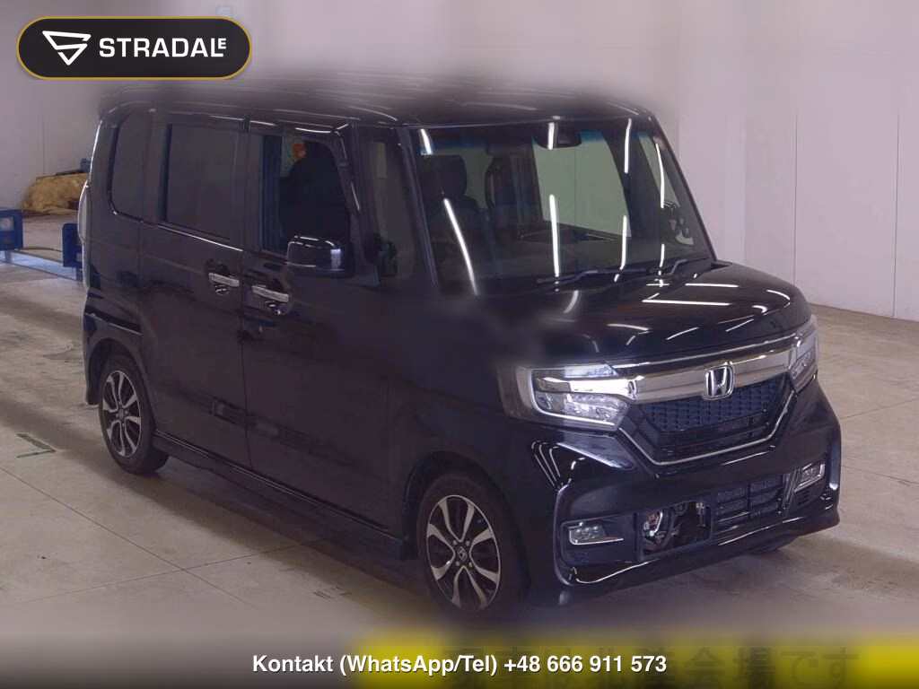 HONDA N-BOX CUSTOM G・L HONDA SENSING 2019, aukcja z Japonii, zdjęcie 1