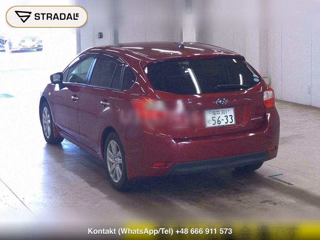 SUBARU IMPREZA SPORT 4WD 1.6I-L EYESIGHT PROUD EDITION, miniaturka 3