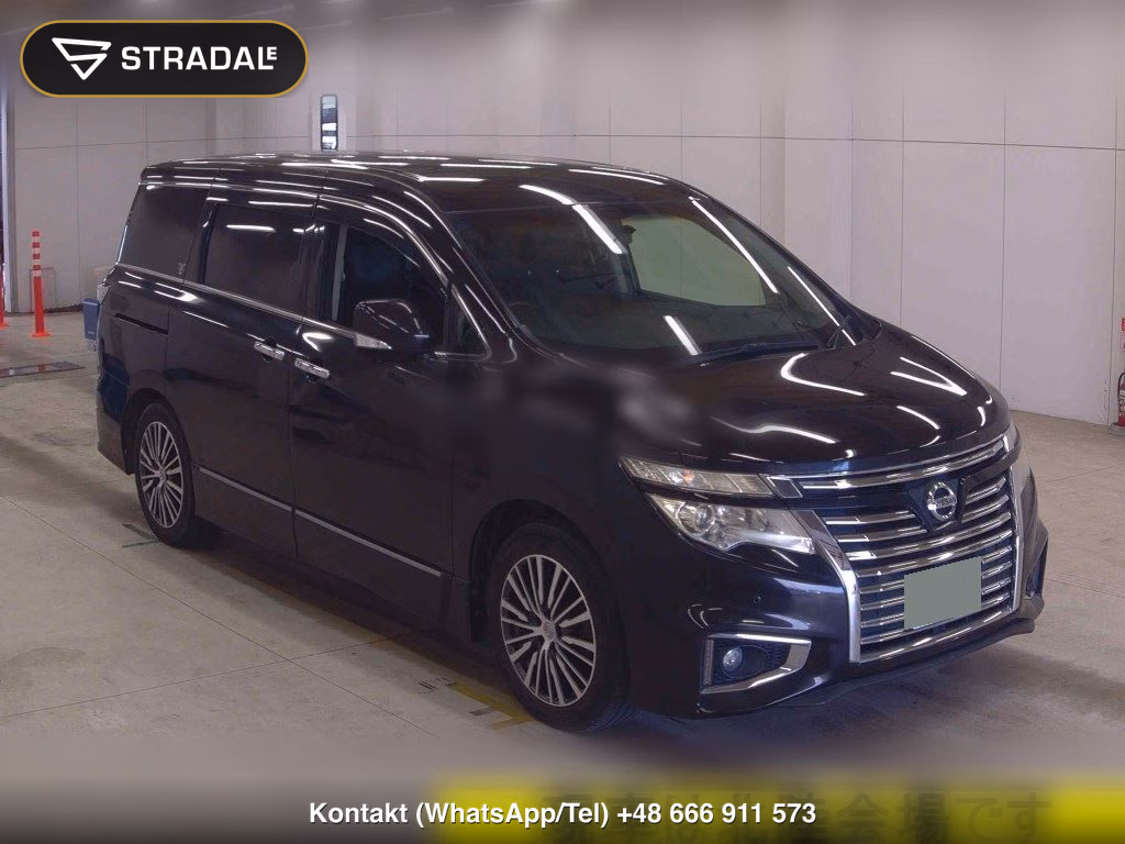 NISSAN ELGRAND 5D 250 HIGHWAY STAR 2015, aukcja z Japonii, zdjęcie 1