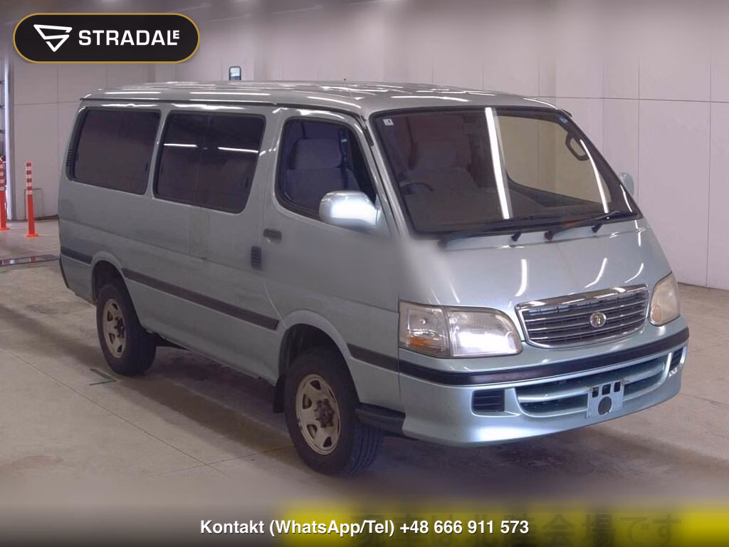 TOYOTA HIACE WAGON 4D 4WD DELUXE LONG 2002, aukcja z Japonii, zdjęcie 1
