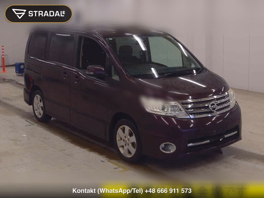 NISSAN SERENA 5D HIGHWAY STAR V SELECTION 2010, aukcja z Japonii, zdjęcie 1