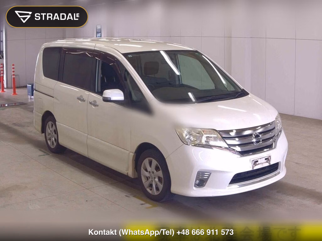 NISSAN SERENA 5D HIGHWAY STAR V SELECTION 2011, aukcja z Japonii, zdjęcie 1
