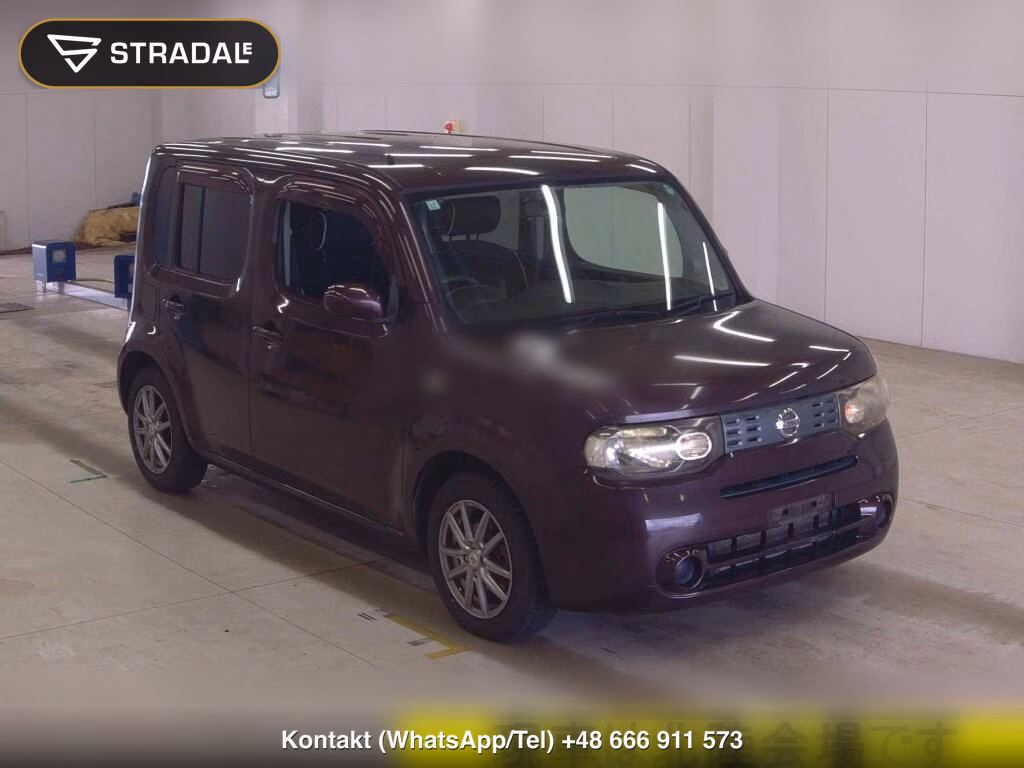 NISSAN CUBE 15X INDIGO + PLASMA 2011, aukcja z Japonii, zdjęcie 1
