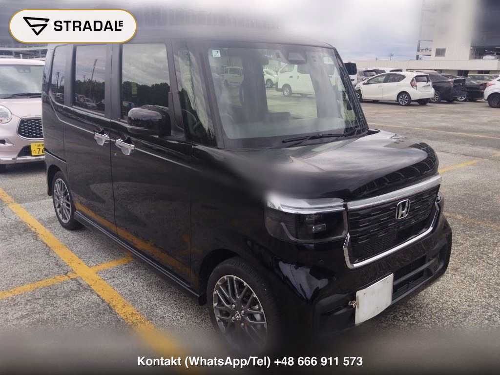 HONDA N-BOX CUSTOM TURBO 2025, aukcja z Japonii, zdjęcie 1