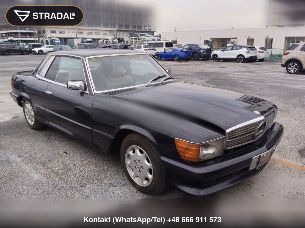 MERCEDES BENZ SL CP 380SLC 1981, aukcja z Japonii, zdjęcie 1