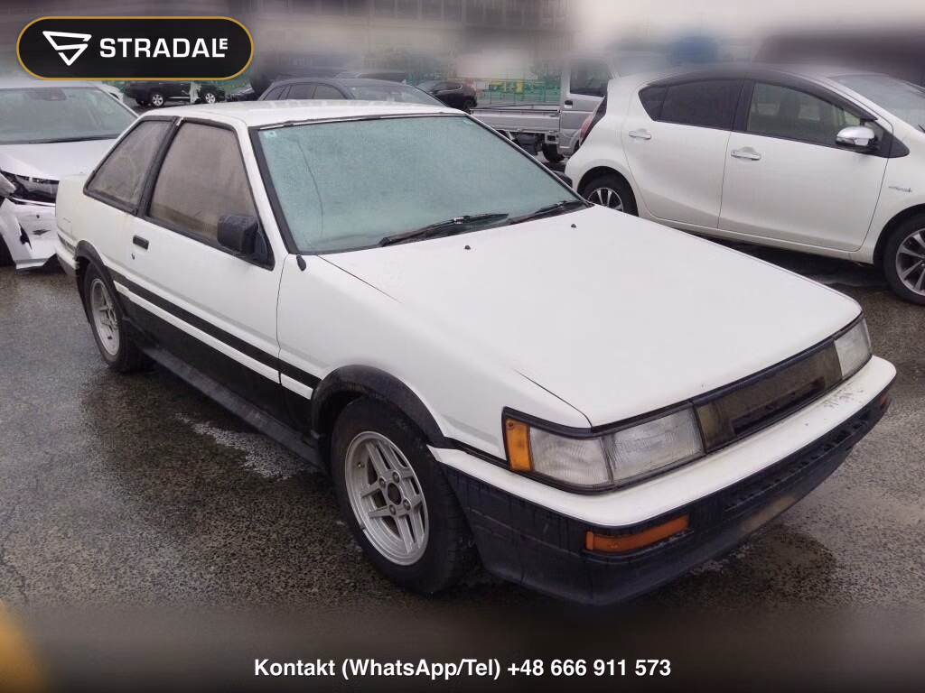 TOYOTA COROLLA LEVIN 2D 1986, aukcja z Japonii, zdjęcie 1