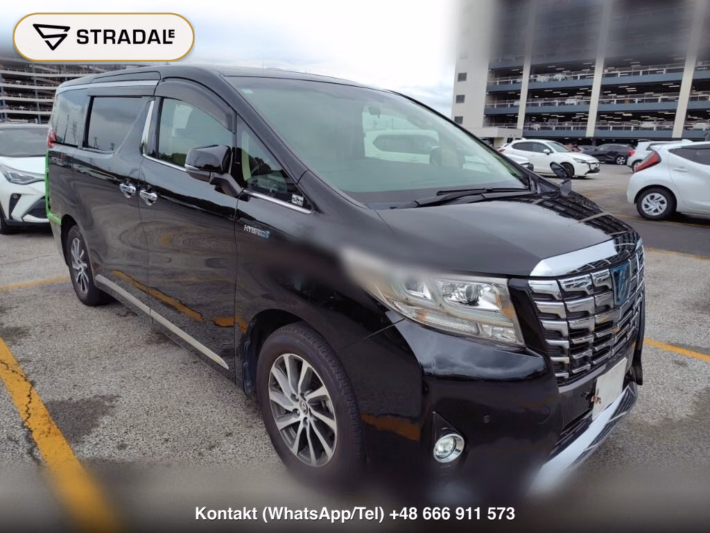 TOYOTA ALPHARD HYBRID 4WD G F PACKAGE 2016, aukcja z Japonii, zdjęcie 1