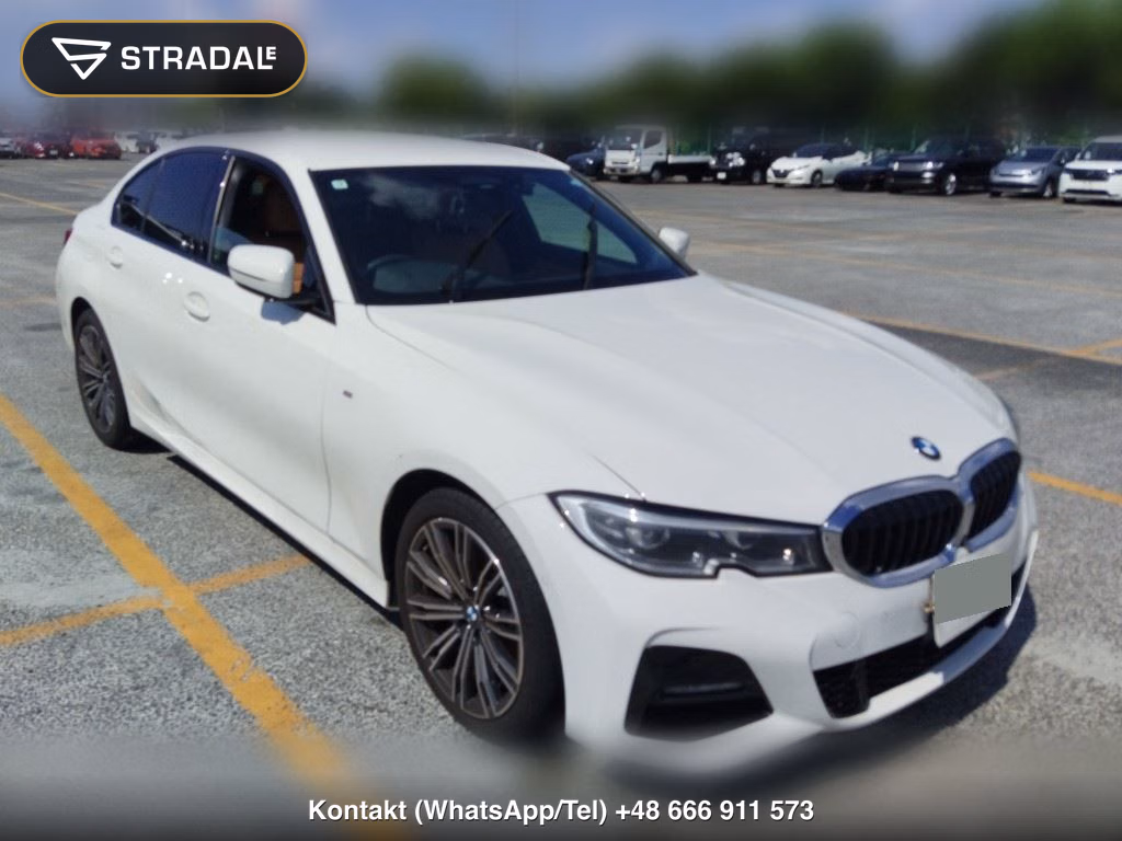 BMW 3 SERIES 4D 4WD 320D XDRIVE M SPORT 2021, aukcja z Japonii, zdjęcie 1