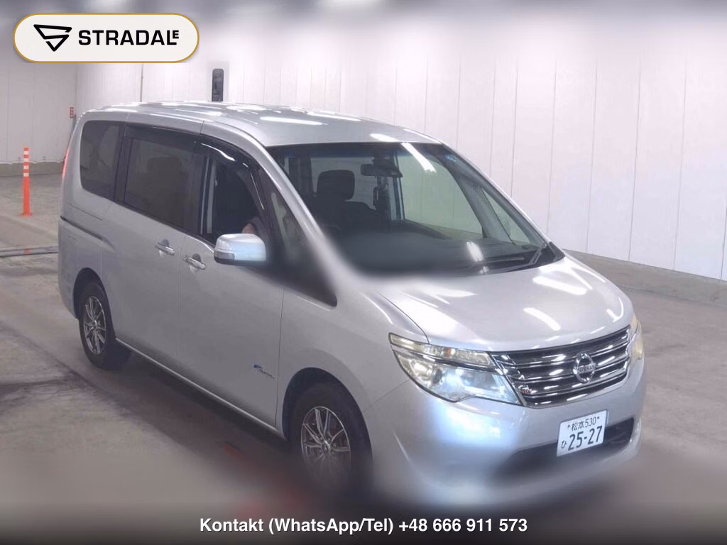NISSAN SERENA 5D 20X S-HYBRID 2016, aukcja z Japonii, zdjęcie 1