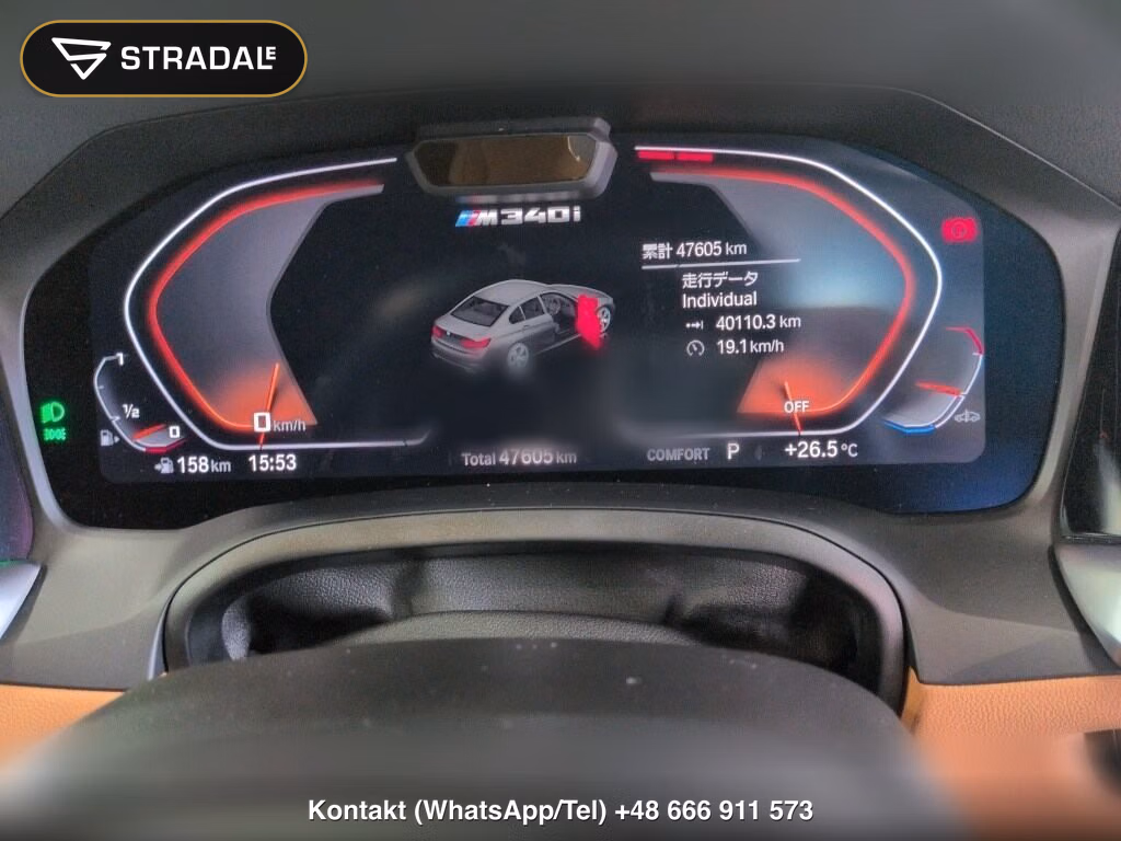 BMW 3 SERIES 4D 4WD M340I XDRIVE, miniaturka 7