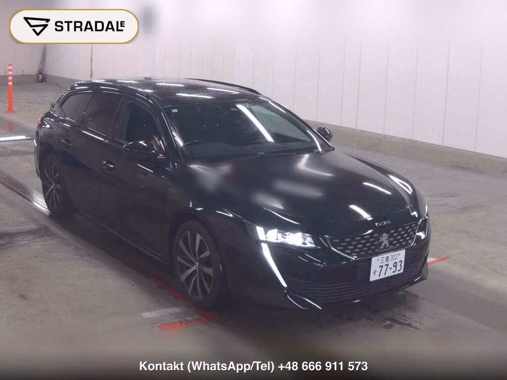 PEUGEOT 508 WG SW GT LINE 2020, aukcja z Japonii, zdjęcie 1