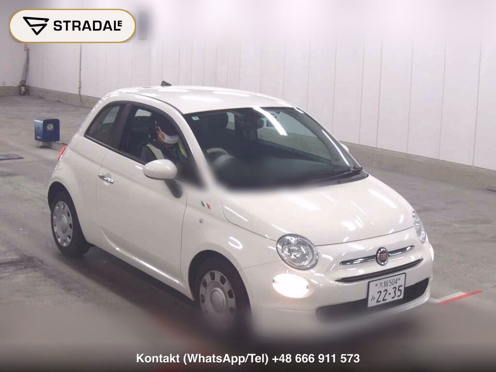 FIAT 500 TWIN AIR CULT 2023, aukcja z Japonii, zdjęcie 1