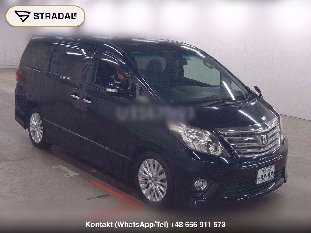 TOYOTA ALPHARD 240S C PACKAGE 2012, aukcja z Japonii, zdjęcie 1