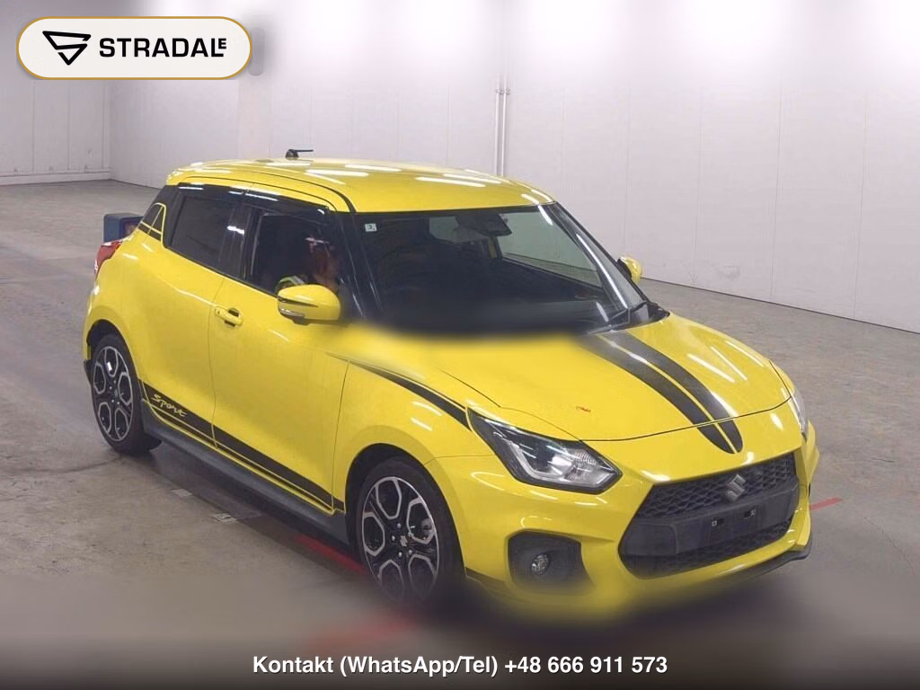 SUZUKI SWIFT SPORT 2020, aukcja z Japonii, zdjęcie 1