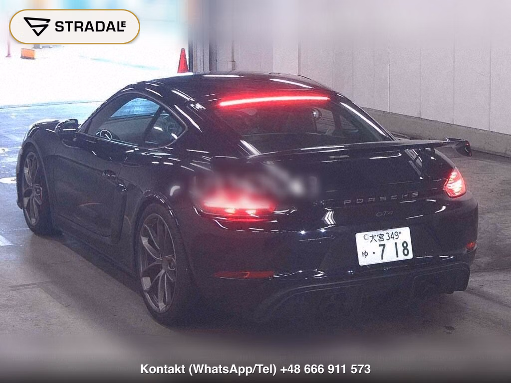 PORSCHE 718 CAYMAN GT4 2020, aukcja z Japonii, zdjęcie 1