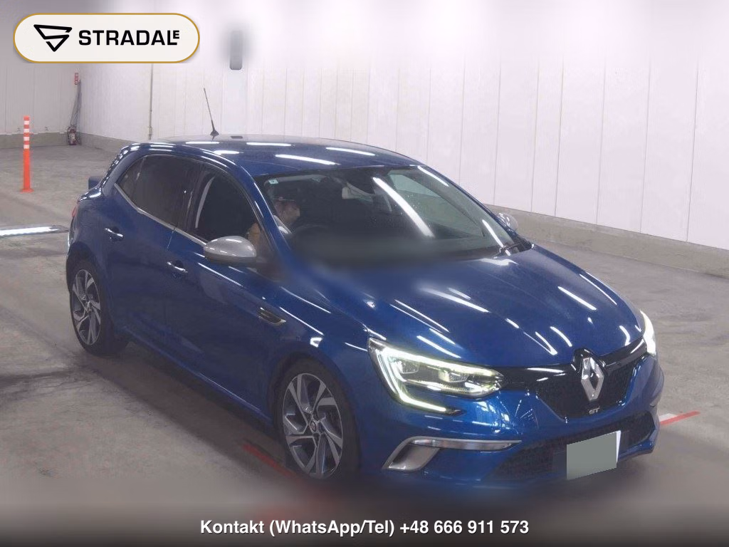 RENAULT MEGANE 5D GT 2020, aukcja z Japonii, zdjęcie 1