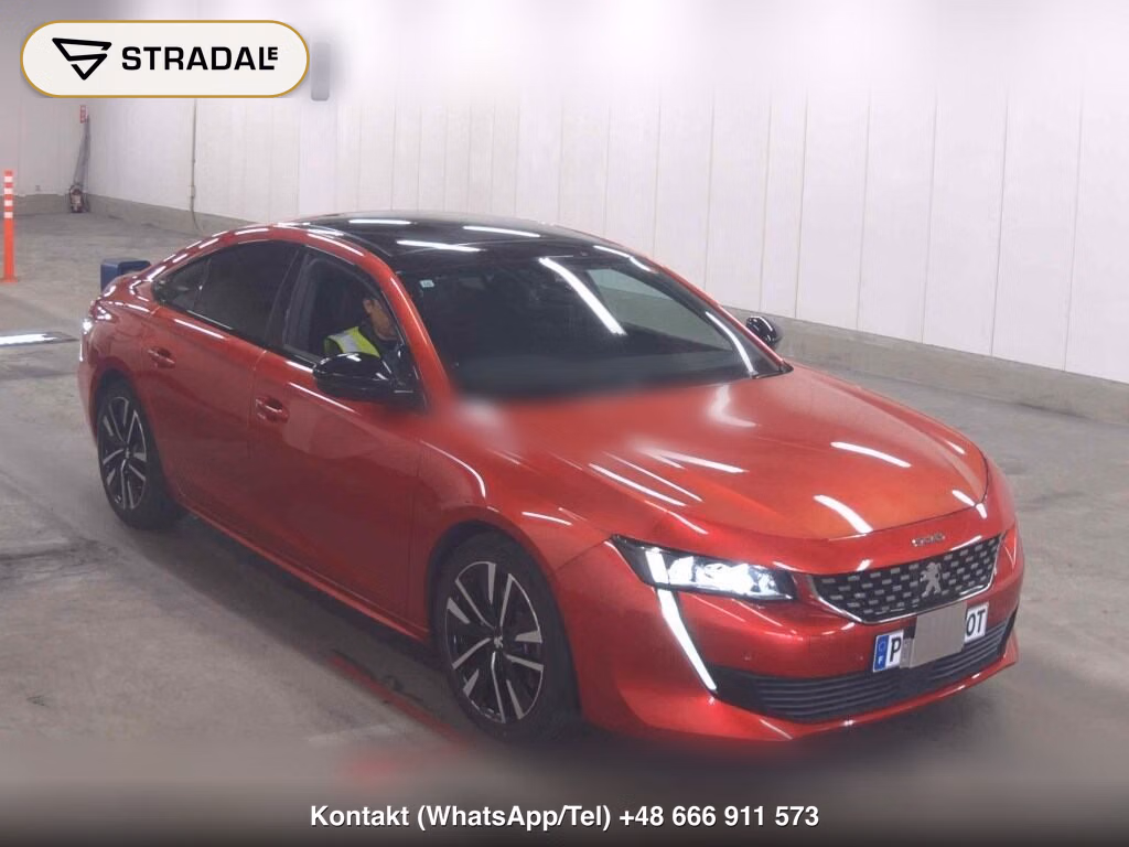 PEUGEOT 508 5D GT BLUE HDI 2021, aukcja z Japonii, zdjęcie 1