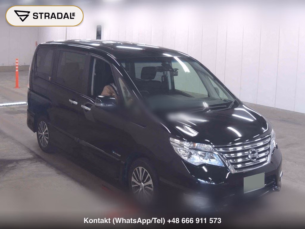 NISSAN SERENA 5D HIGHWAY STAR S-HYBRID ADVANCED SAFETY PA 2014, aukcja z Japonii, zdjęcie 1