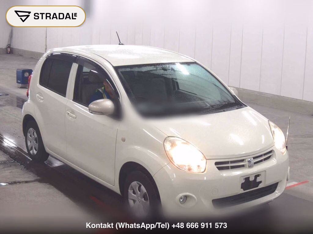 TOYOTA PASSO X YURURI 2011, aukcja z Japonii, zdjęcie 1