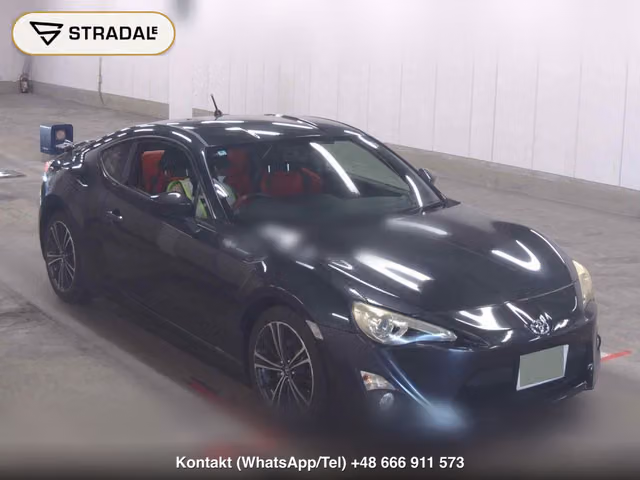 TOYOTA 86 GT LIMITED 2012, samochód z aukcji Japonii