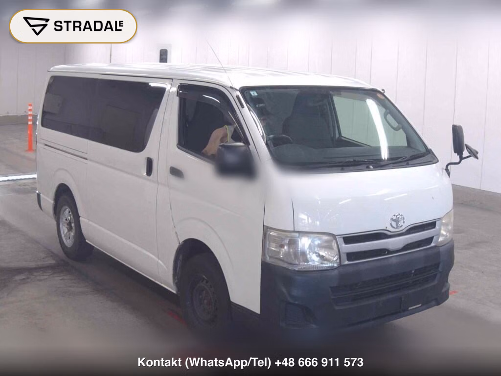 TOYOTA HIACE VAN 5D 4WD DX 2012, aukcja z Japonii, zdjęcie 1