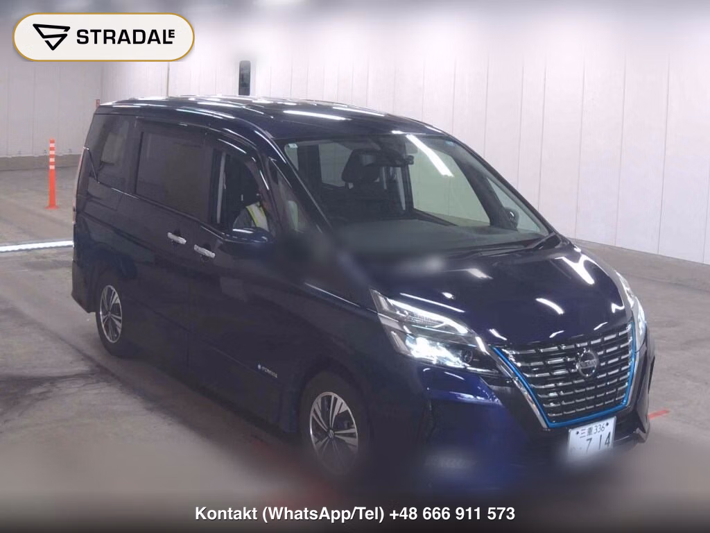 NISSAN SERENA 5D E-POWER HIGHWAY STAR V 2021, aukcja z Japonii, zdjęcie 1