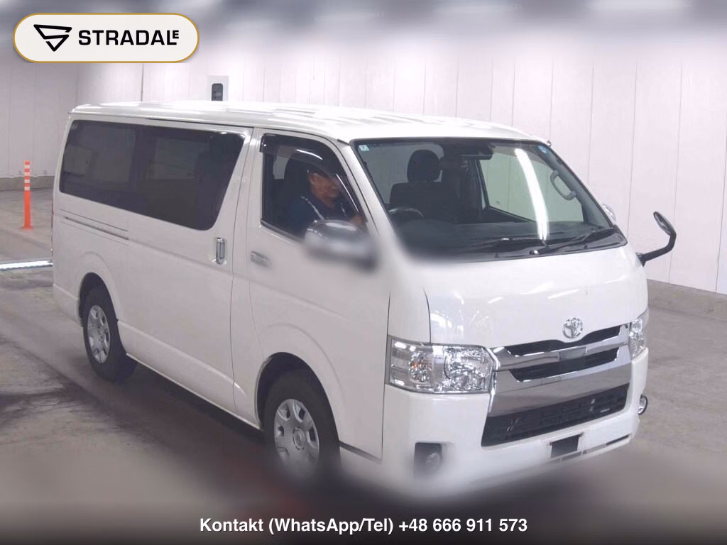TOYOTA HIACE VAN 5D LONG SUPER GL 2018, aukcja z Japonii, zdjęcie 1