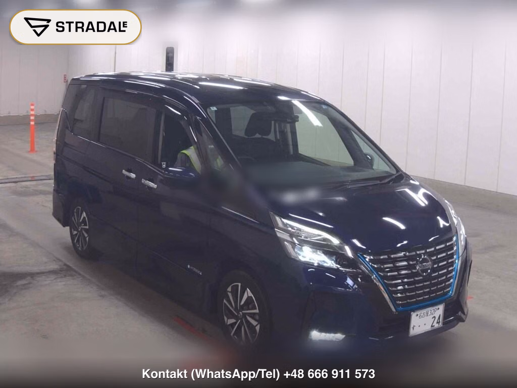 NISSAN SERENA 5D E-POWER HIGHWAY STAR V 2020, aukcja z Japonii, zdjęcie 1
