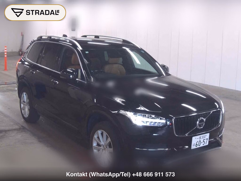 VOLVO XC90 4WD T5 AWD MOMENTUM 2017, aukcja z Japonii, zdjęcie 1