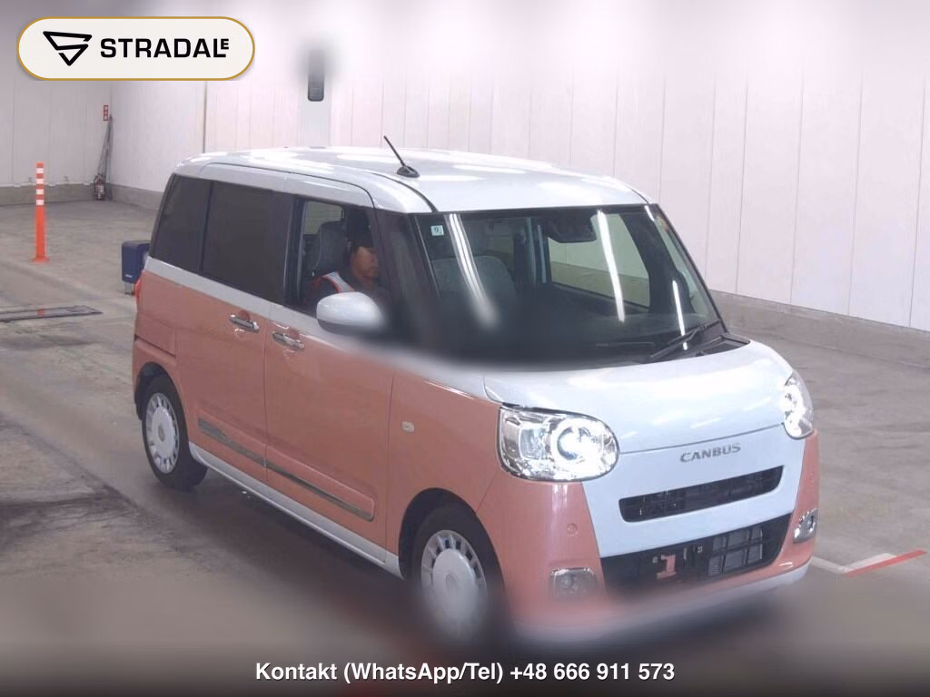 DAIHATSU MOVE CANBUS STRIPES G TURBO 2022, aukcja z Japonii, zdjęcie 1