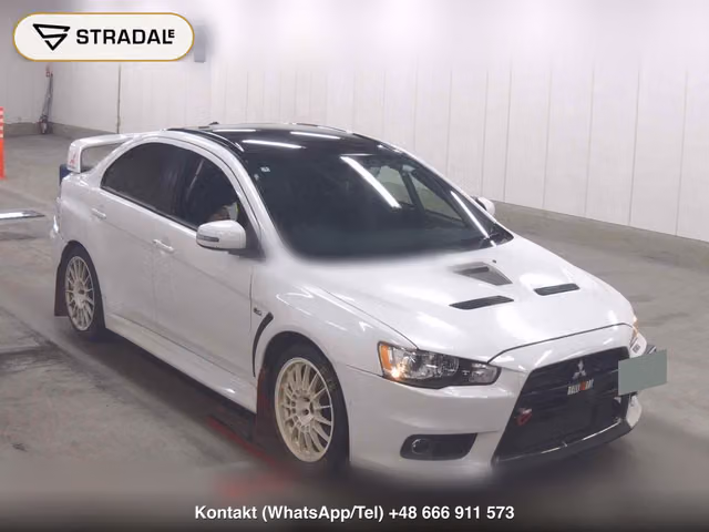 MITSUBISHI LANCER 4D 4WD EVOLUTION FINAL EDITION 2015, samochód z aukcji Japonii