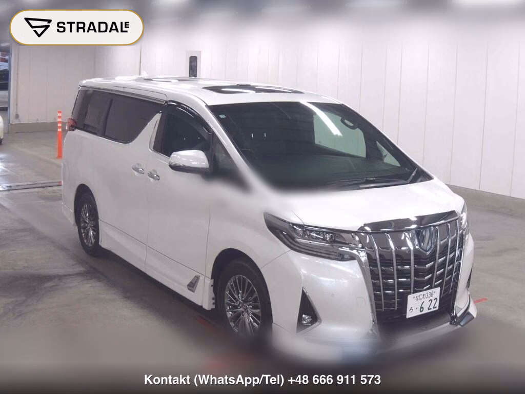 TOYOTA ALPHARD HYBRID 4WD EXECUTIVE LOUNGE 2019, aukcja z Japonii, zdjęcie 1
