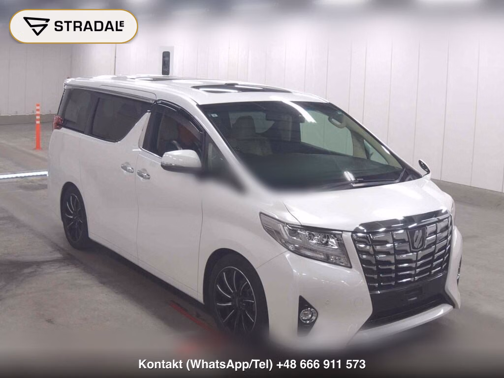 TOYOTA ALPHARD 2.5G 2017, aukcja z Japonii, zdjęcie 1