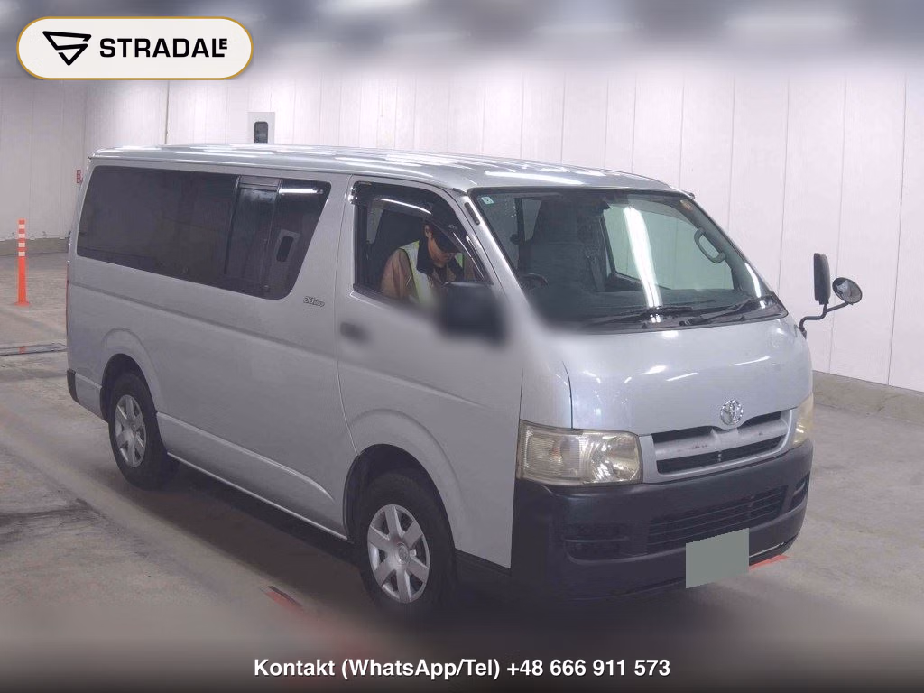 TOYOTA HIACE VAN 4D 4WD DX 2005, aukcja z Japonii, zdjęcie 1