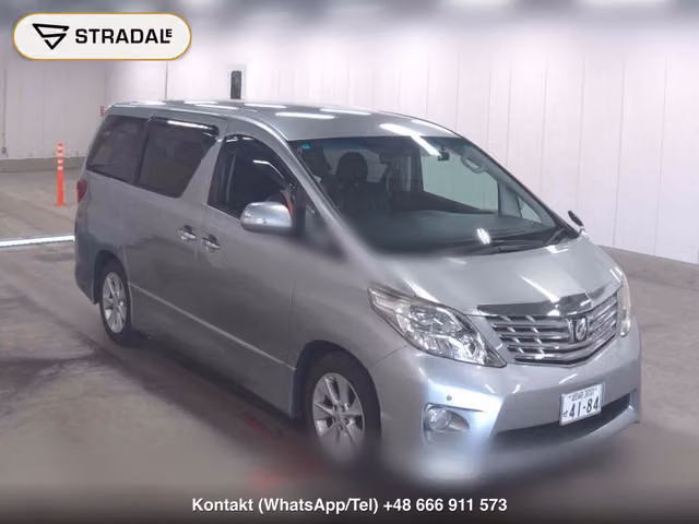 TOYOTA ALPHARD 240S 2008, samochód z aukcji Japonii